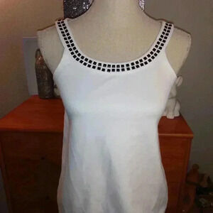Armani exchange White tank size XS